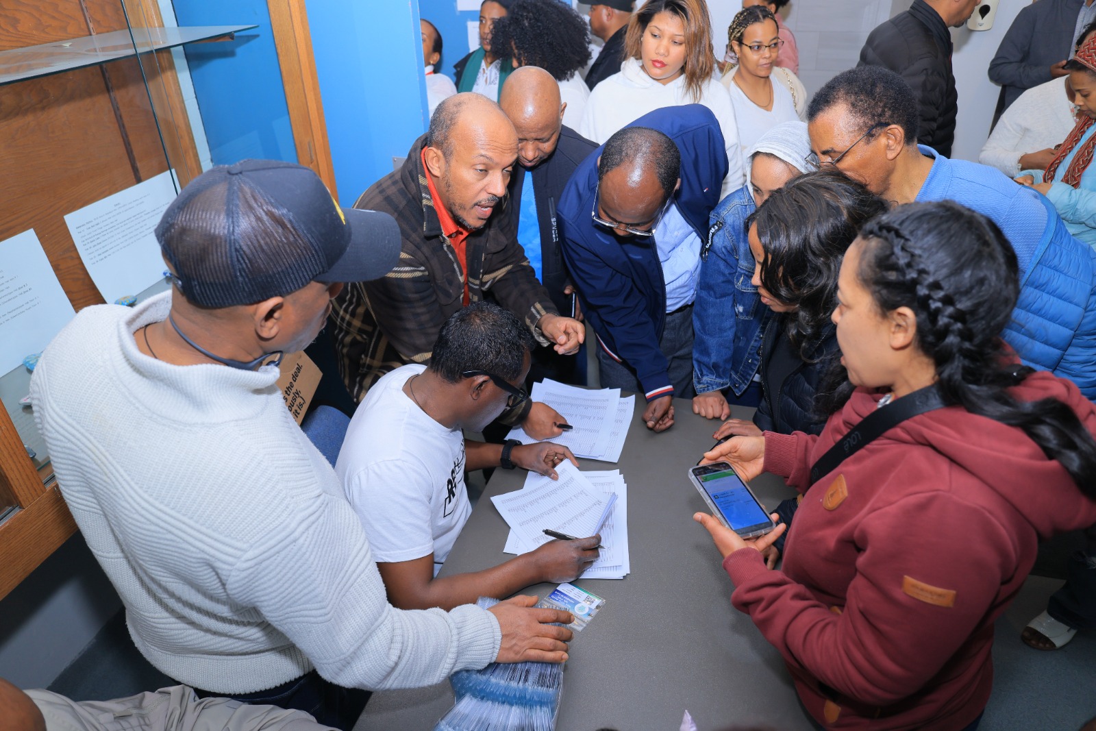 Members register and complete their memberships