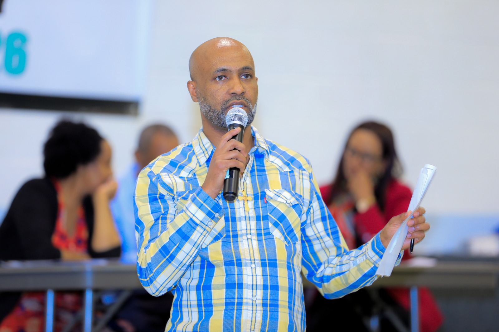 A member addresses the assembly